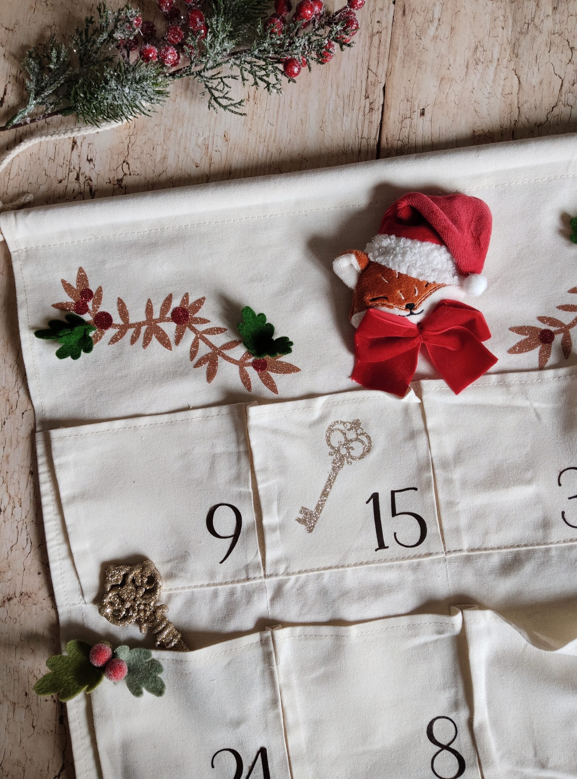 Calendrier de l'Avent en tissu – Image 8