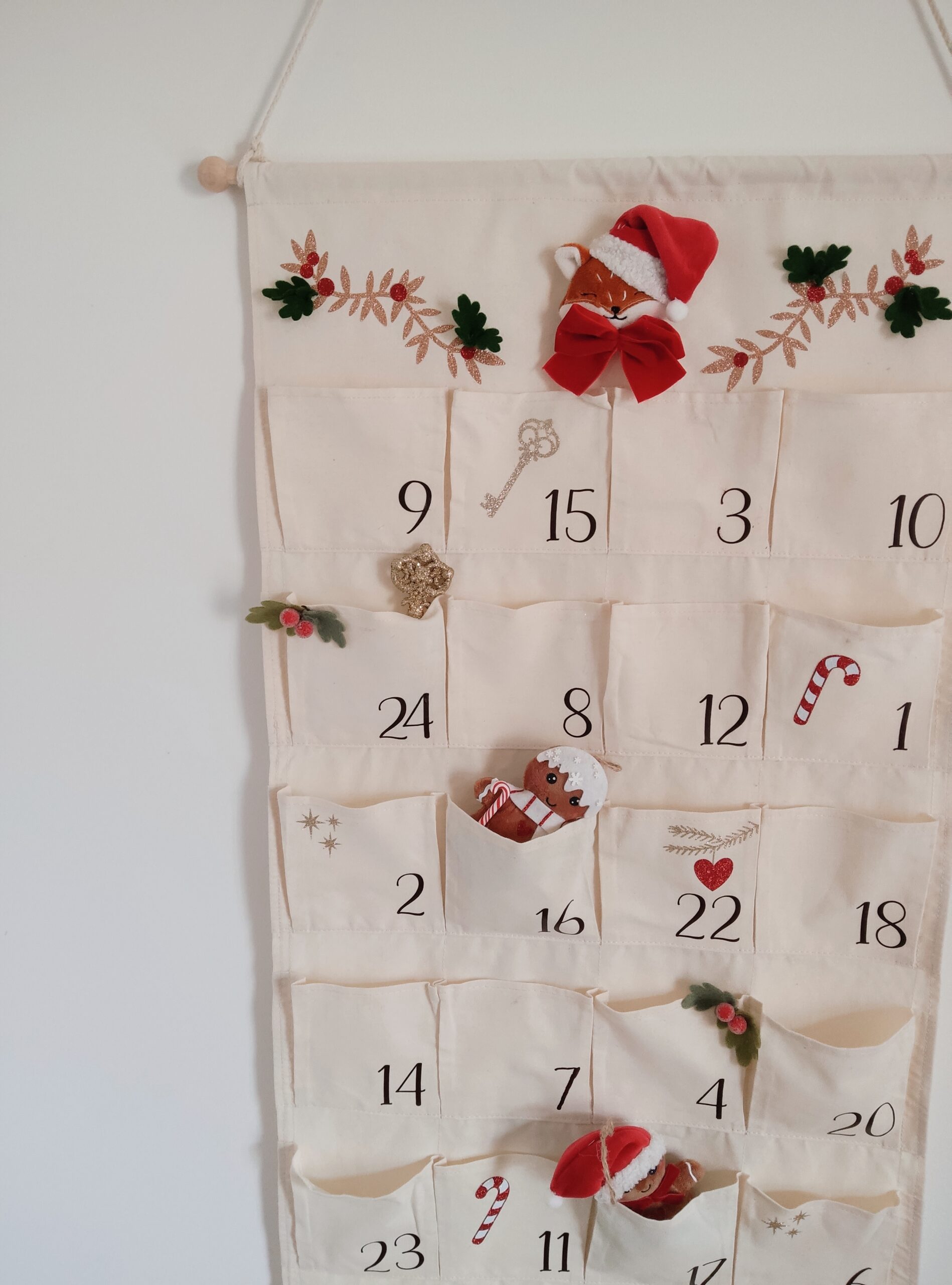Calendrier de l'Avent en tissu – Image 11
