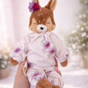 Lapinette fleurie Bisou doux "écureuil"